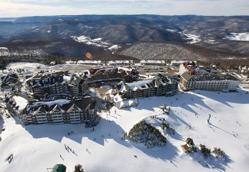 Mountain Lodge Snowshoe Extérieur photo